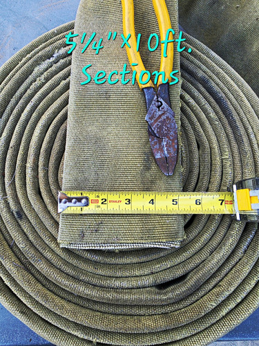 Fire hose sections - fire, 10
